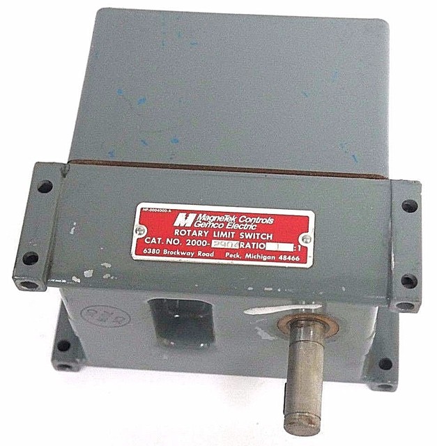 CONTROLS GEMCO ELECTRIC 2002904 ROTARY LIMIT SWITCH RATIO 1