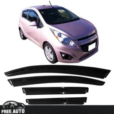 For 13-15 Chevy Spark Hatchback Sedan Window Visor Rain Deflector Guard 4pcs Set For 13-15 Chevy Spark Hatchback Sedan Window Visor Rain Deflector Guard 4pcs Set