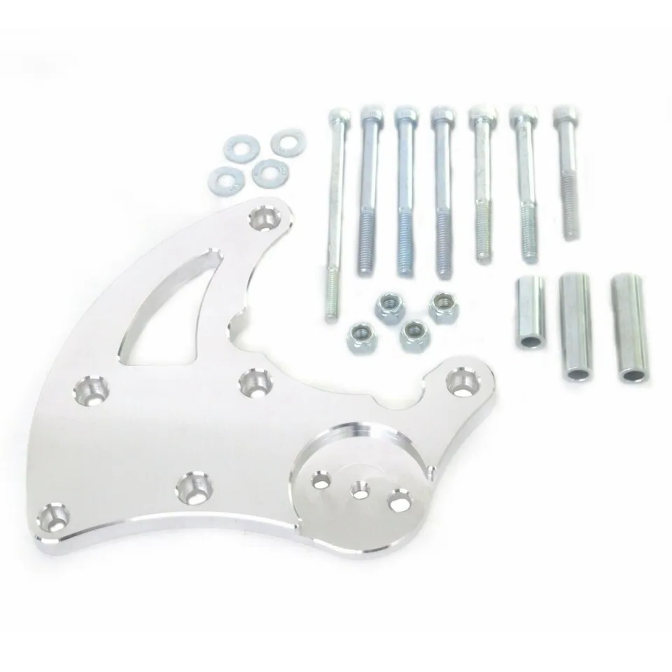 High Mount AC Bracket For LS1 LS2 LS3 LS6 LS R4 Swap For Vortec Truck Engines LQ