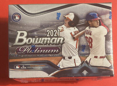  2021 Bowman Platinum MLB Baseball Cards Blaster Box NEW RELEASE FACTORY SEALED