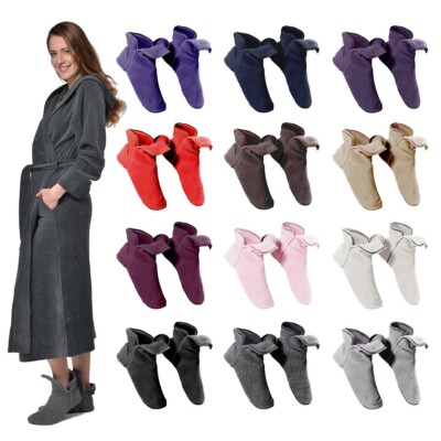 Winter Damen Warme Hausschuhe Thermische Hüttenschuhe Stiefeletten Pantoffeln 40