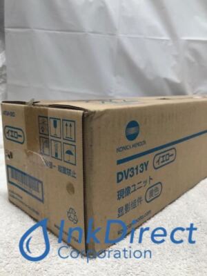 Genuine Konica Minolta A7U408D A7U4-08D DV313Y DV-313Y Developer Unit Yellow Biz