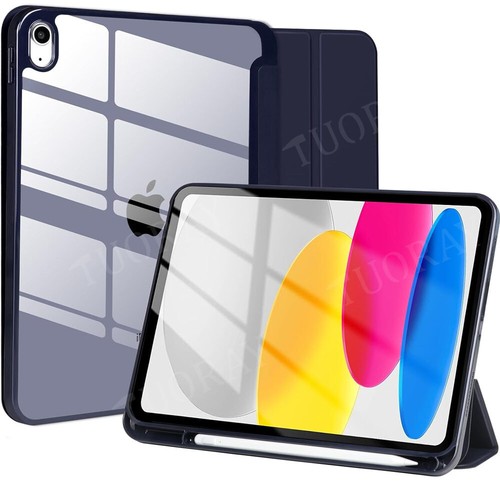Smart Case For 2025 NEW iPad Air 11" M3/ iPad Pro 11 inch 2024 Clear Back Cover - Picture 2 of 75