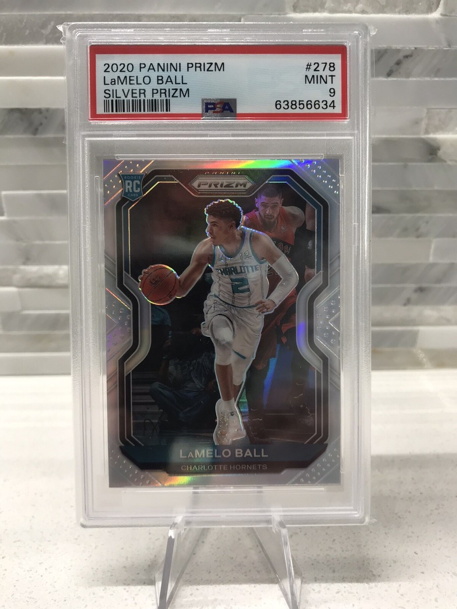 その他 Lamelo Ball silver prizm psa9 2020 LAMELO BALL RC SILVER PRIZM PSA 9 MINT #278 ROOKIE HORNETS