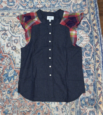Koch Augustus Top in Planet Blue SZ XS NWT
