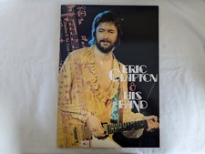 Eric Clapton & His Band 1977 Japan Tour Concert Program