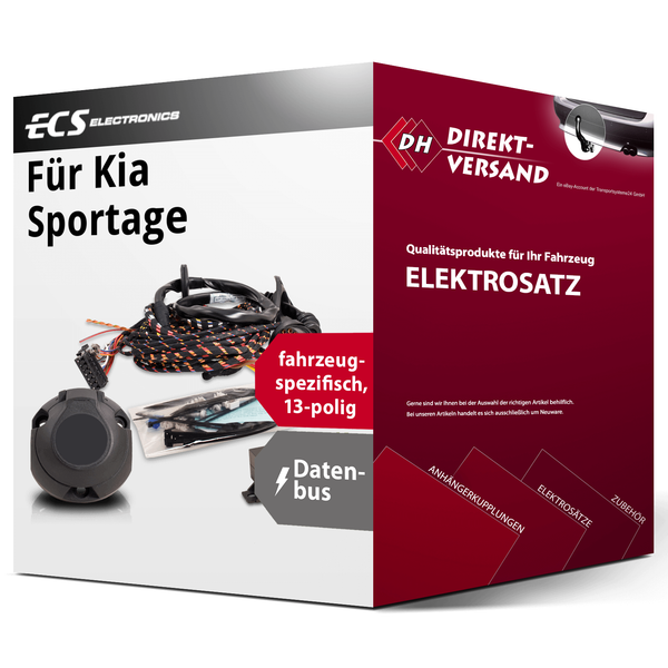 für Kia Sportage IV Typ Ql/ QLE Elektrosatz 13Polig Spezifisch Esatz-image