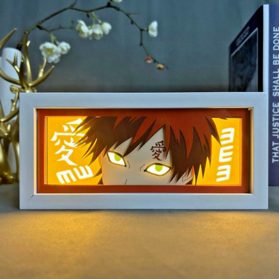 NARUTO LED Night Light / Table light - Gaara - Desk Art