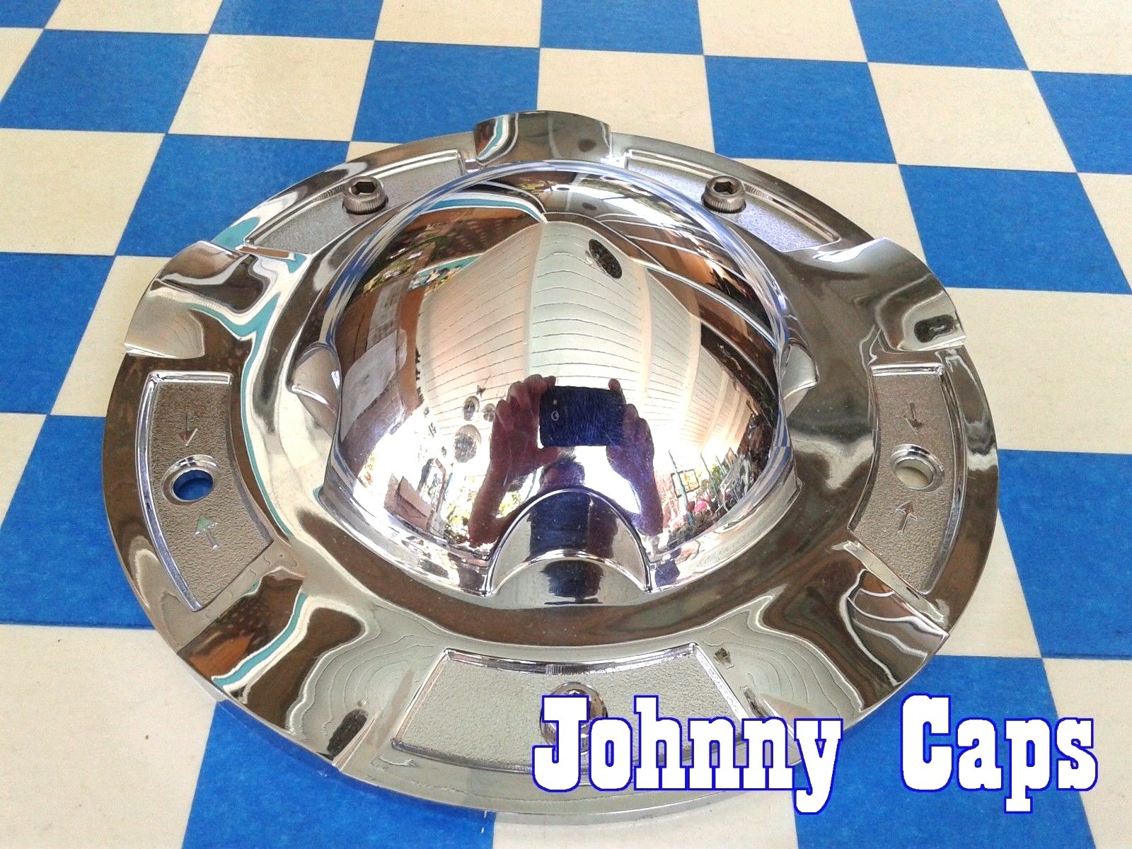 Upgrade Your Wheels with Prime Unknown Chrome Center Caps #C1250-0 for Custom Style