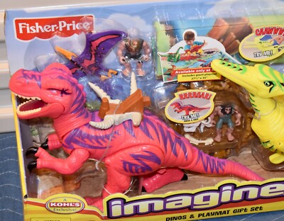 Imaginext Dinos & Giant Dinosaur Playmat Gift Set Kohls Exclusive