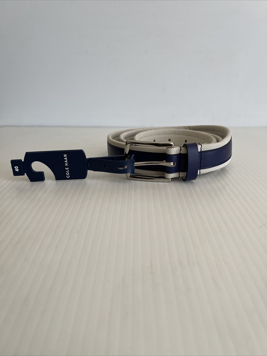 Cole Haan Calvin Klein Striped Belt Bundle Cole Haan Stripe Reversible Stretch Woven Belt | Nordstrom main image 2