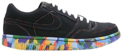 Nike Court Force Low Premium Beast Pack 2006 Size 11 Used 314428