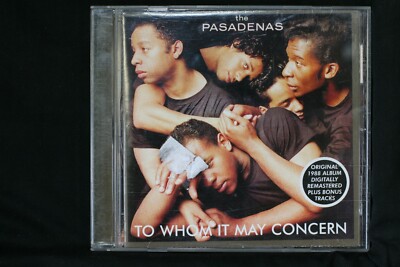 The Pasadenas    To Whom It May Concern   - CD (C954)