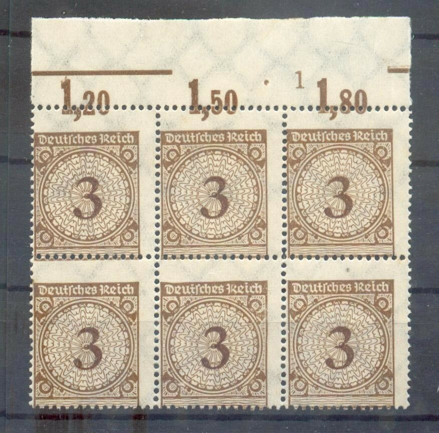 Dr-Weimar 338 Plnr1 Plate Numbers** Mnh Mint Never Hinged (46941)