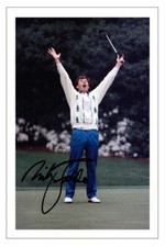 NICK FALDO Signed Autograph PHOTO Fan Gift Signature Print GOLF The Open