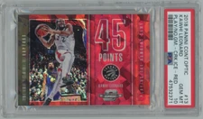 Kawhi Leonard 2018 Panini Contenders Optic Cracked Ice Red #13 PSA 10 27173