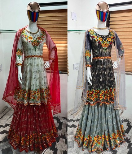 Sahara Dress Designer Party Wear Salwar 