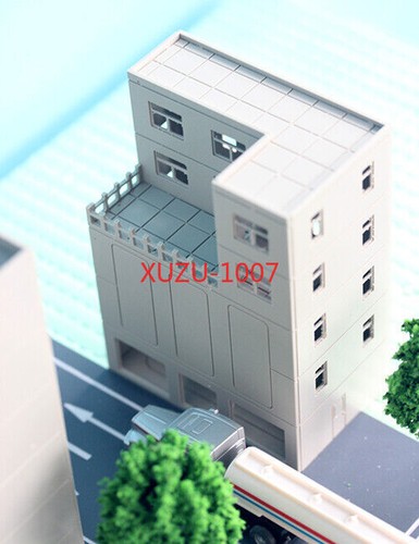 1:144/100/87/64/50 Building Model Railway Layout City House Office Scene Model - Picture 6 of 15