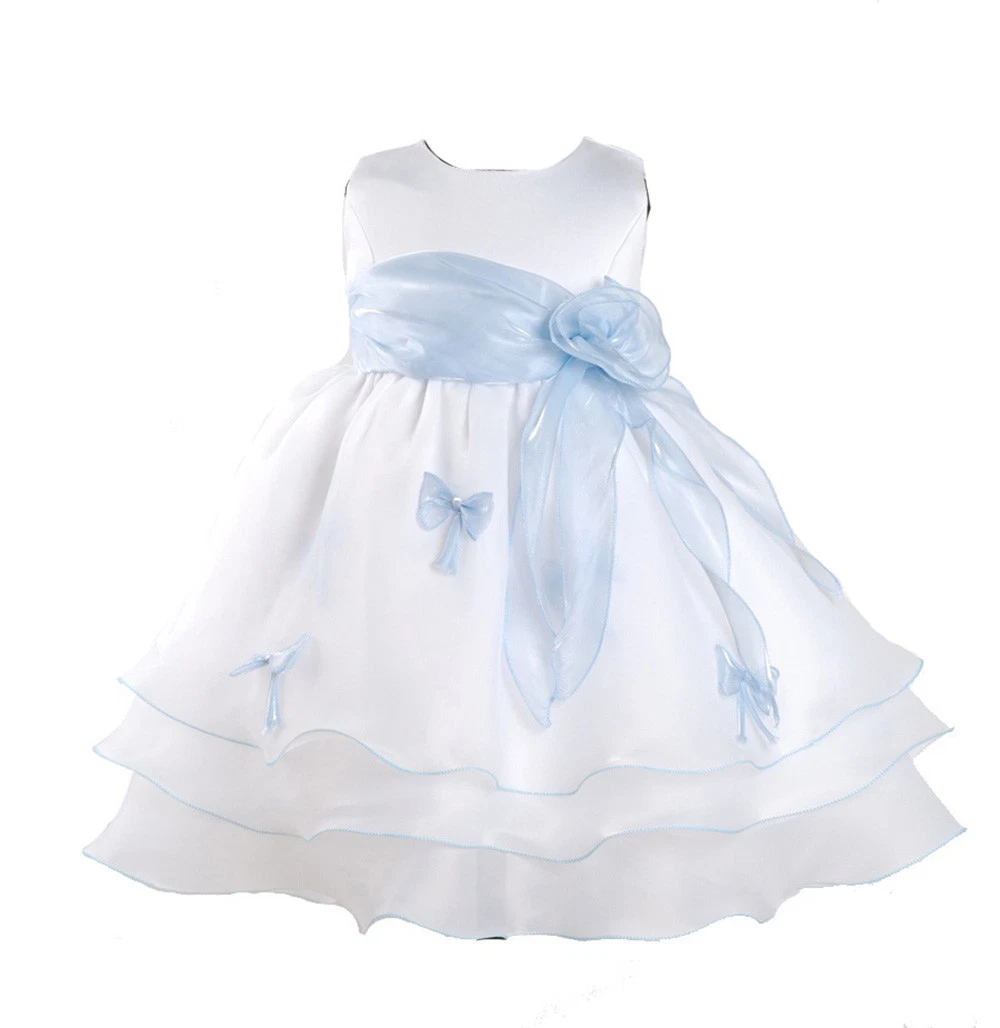 Baby Party Dress Christening Dress Flower Girl Dress 0 3 6 9 12 18 24 Months
