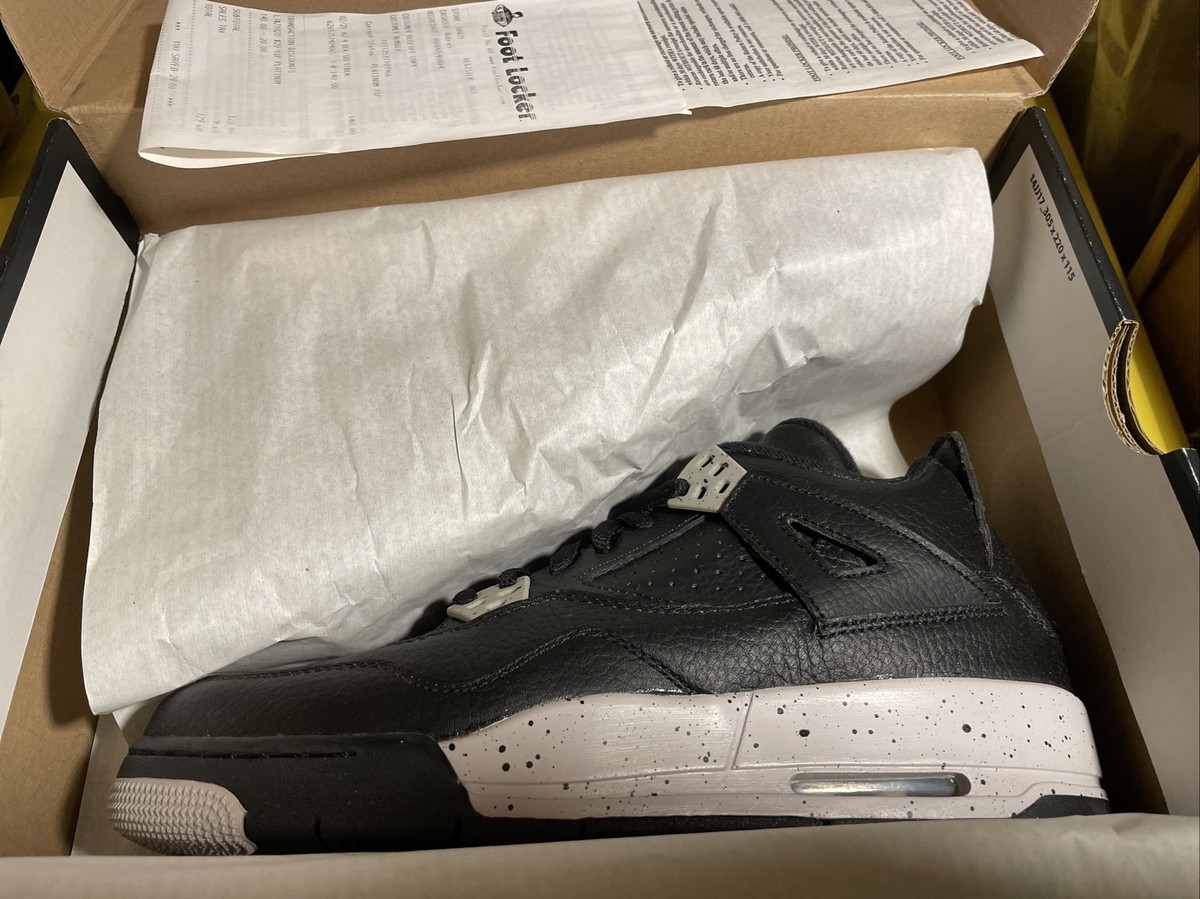 air jordan 4 white oreo foot locker