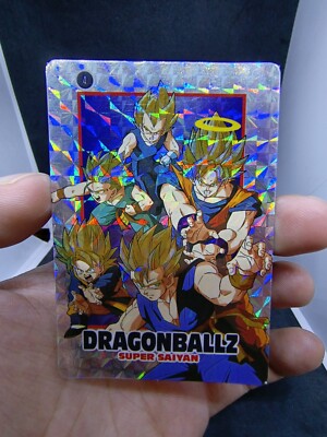 DRAGON BALL Z Card🐉- SON GOKU, VEGETA, GOHAN, GOTEN & TRUNKS