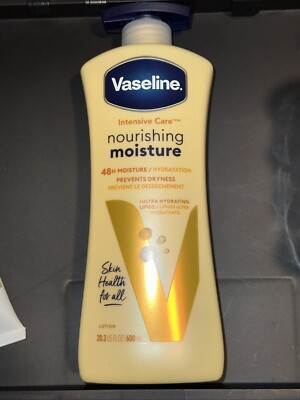 Vaseline Intensive Care Unscented Body Lotion 20.3 Oz.