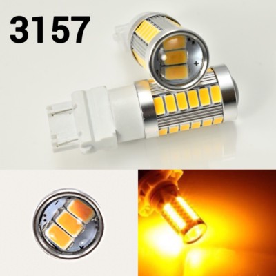 Led 0157 Front Signal T25 3057 3157 4157 33 SMD Amber LED Light K1 Fits Eagle A ...