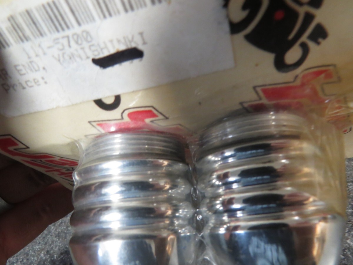 NOS Yana Shiki Pointed Screw On Bar Ends Fits: Original Mfd. Grips