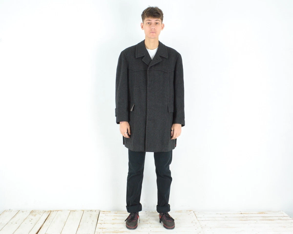 Ebay mens wool coat cheap