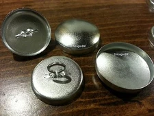 1 GROSS=144 #24 WIRE EYE BACKS 144pcs WITH 144pcs COVER BUTTON SOFT SHELL CAPS