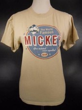 Cool Boy's Small Disney Vintage Mickey Mouse Design Short Sleeve T-Shirt GUC