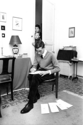 Yves Saint Laurent, neuer künstlerischer Leiter von Dior 1957 4x6 Foto