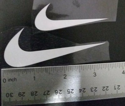 nike swoosh leather patch