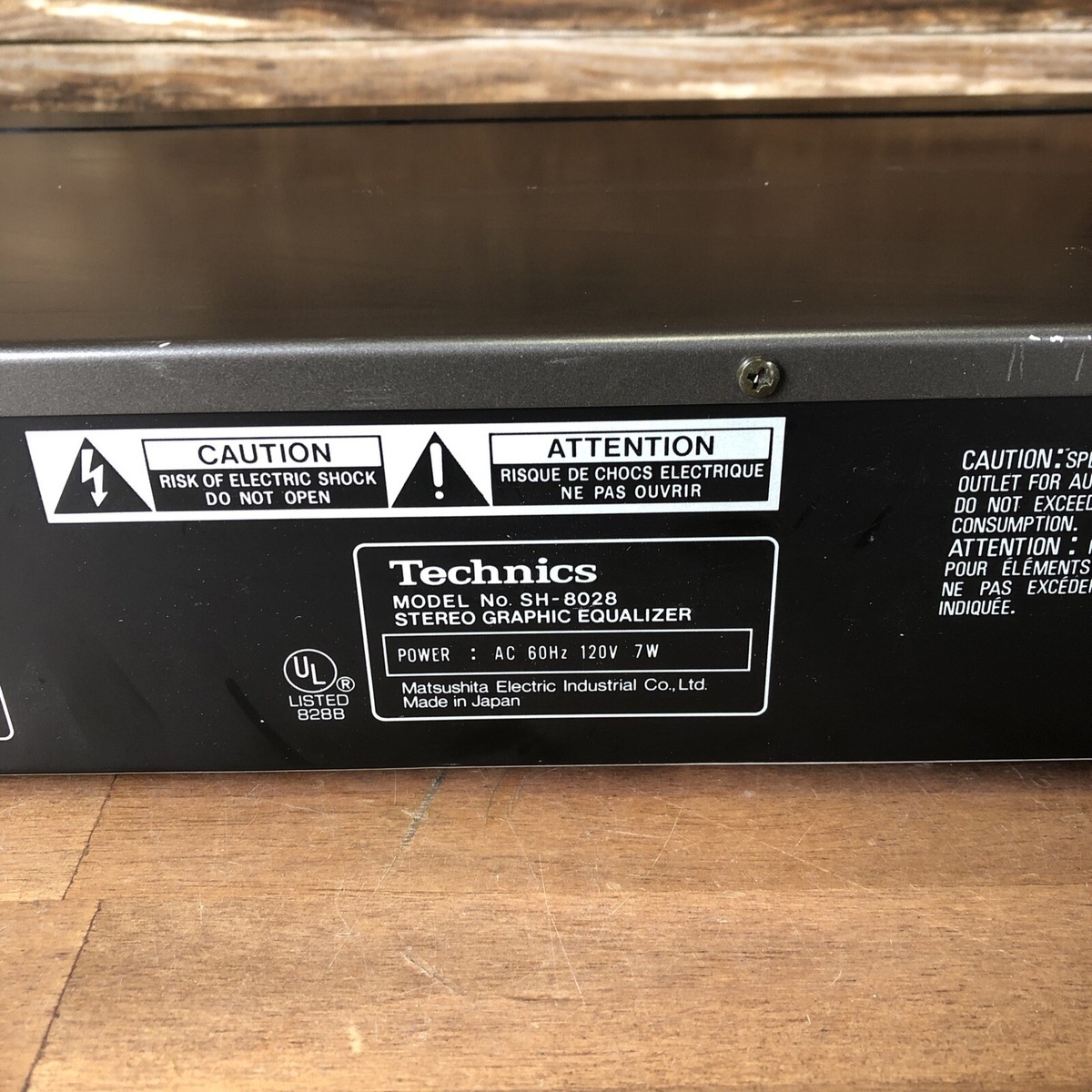 ⭐️動作品　テクニクス　SH-80S と　テクニクスP30S Yahoo!オークション - 動作品 Technics SH-80S+P30 テクニクス