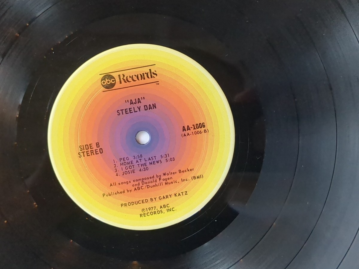 Steely Dan Aja レコード 1977年 Steely Dan Aja AA 1006 ABC Records First Press Gatefold 1977