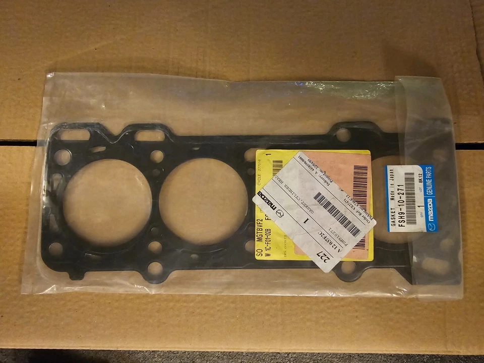 NEW GENUINE MAZDA 323 626 MPV PREMACY 2.0 FS HEAD GASKET FSH910271 — 第 3/4 张图片
