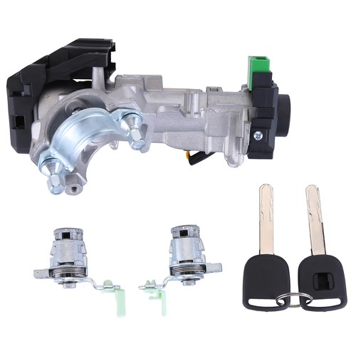 Interruptor de encendido cilindro cerradura de puerta con llaves juego completo para Honda CRV 2002-2006 - Imagen 7 de 20