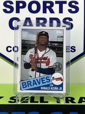 Tonal Acuna Jr. 2020 Topps Baseball “35th Anniversary” ATLANTA BRAVES 