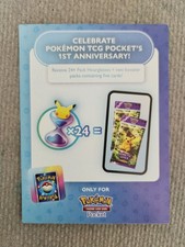 Pokémon TCG Pocket PROMO Code Card w Unused ...