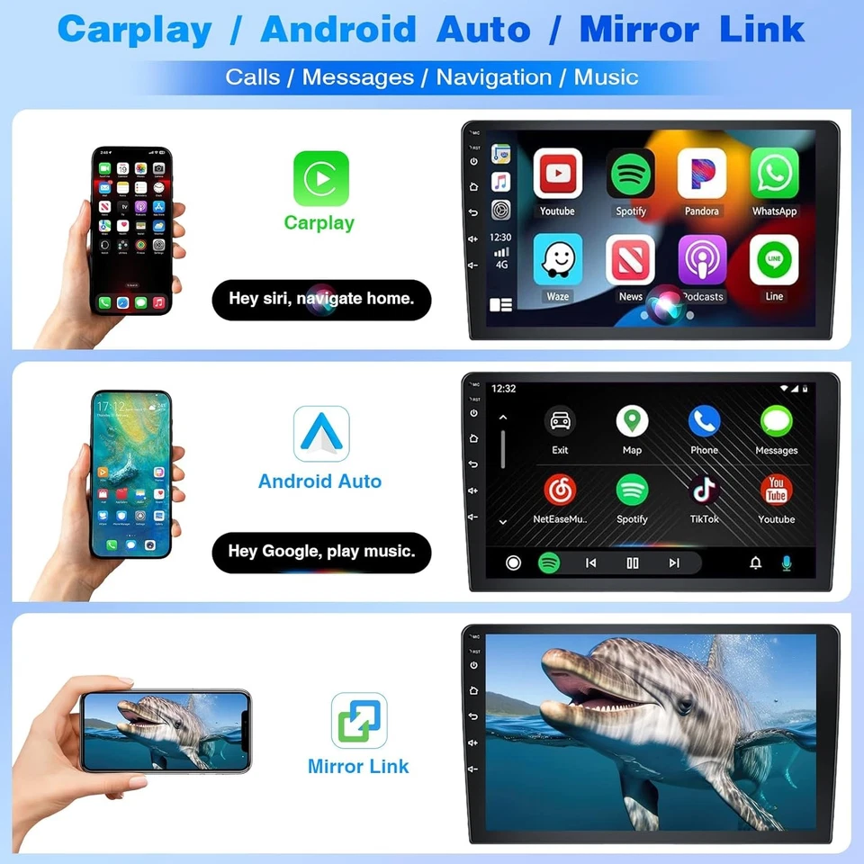 9" 2+32G Android 14 Autoradio für Benz A/B Class W169 W245 B160 B170 B180 B200 - Bild 4 von 4