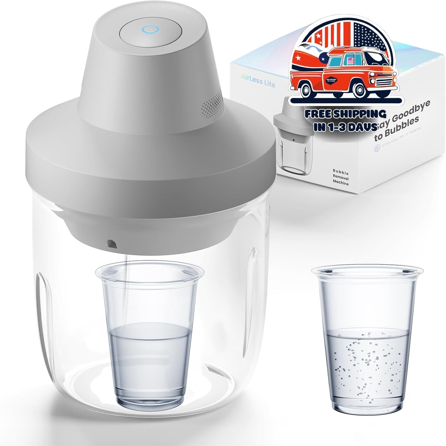 Eliminador de burbujas de resina, cámara de desgasificación al vacío de 95 kPa