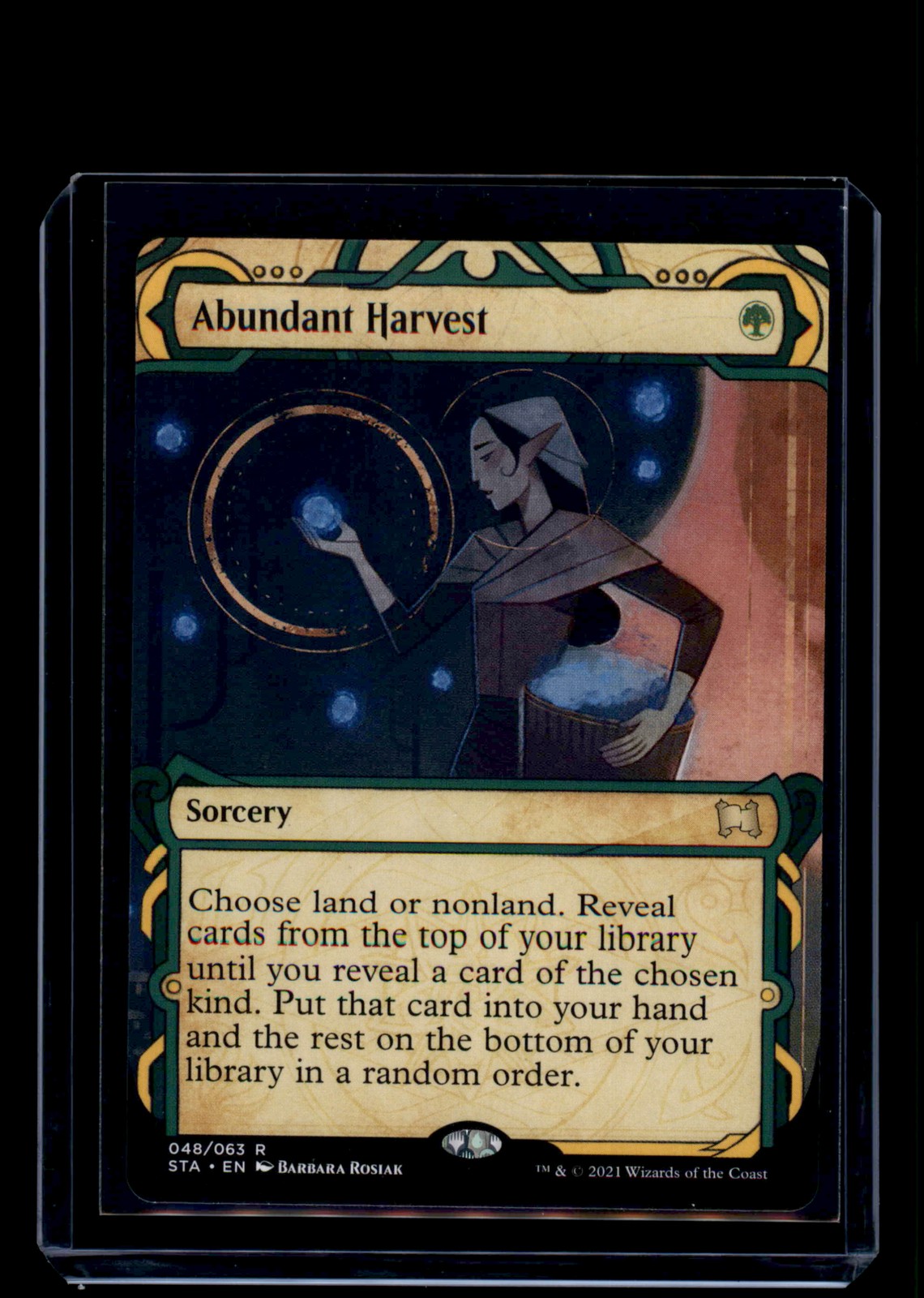 MTG Abundant Harvest #48 Rare Strixhaven: Mystical Archives