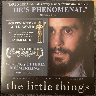 The Little Things  (FYC Promo DVD Warner Bros) Jared Leto SAG Supporting Actor