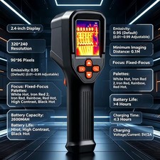 320x240 Handheld Thermal Imager IR Infrared Imaging Camera With 2.4" LCD Screen