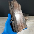 5.67lbs 4pcs  Banded Calcite Crystal Mineral Slab Stone Rough Rock QXT-6 — photo 4
