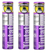 BL Kiss Tintation Temporary Hair Color Spray Vivid Violet 2.82oz X 3 Packs