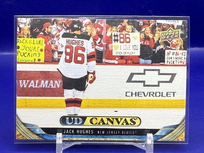 2024-25 Upper Deck Series 2 - UD Canvas Jack Hughes #C133