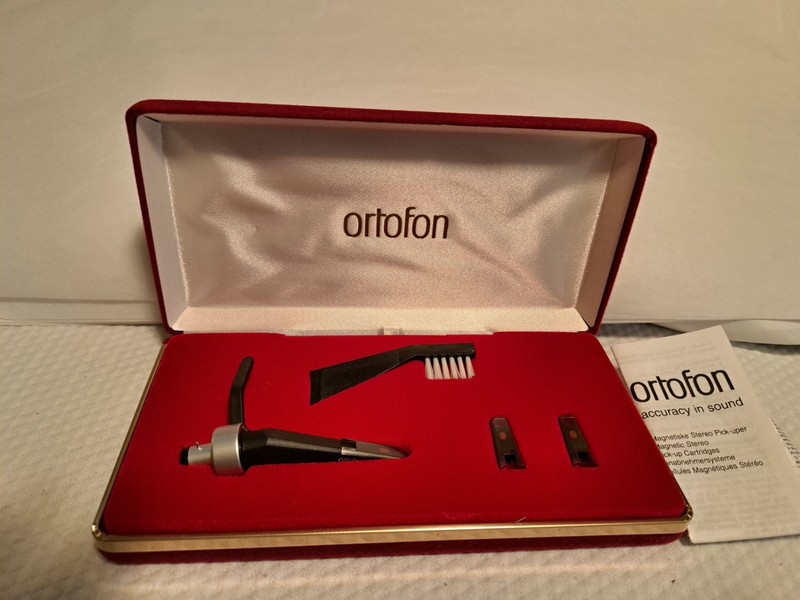 Ortofon Concorde Pro S Cartridge Turntable Stylus New In Velvet Case