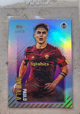 Topps X Dan Leyoon Paulo Dybala AS Rom 13/25