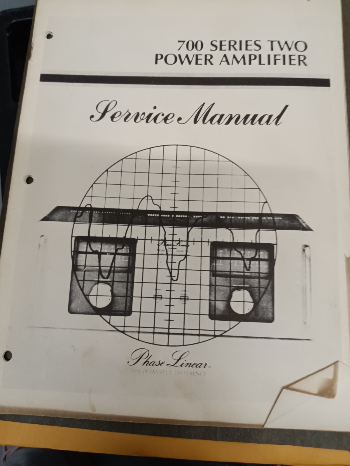 PHASE LINEAR 700 Series Two Service Manual Original